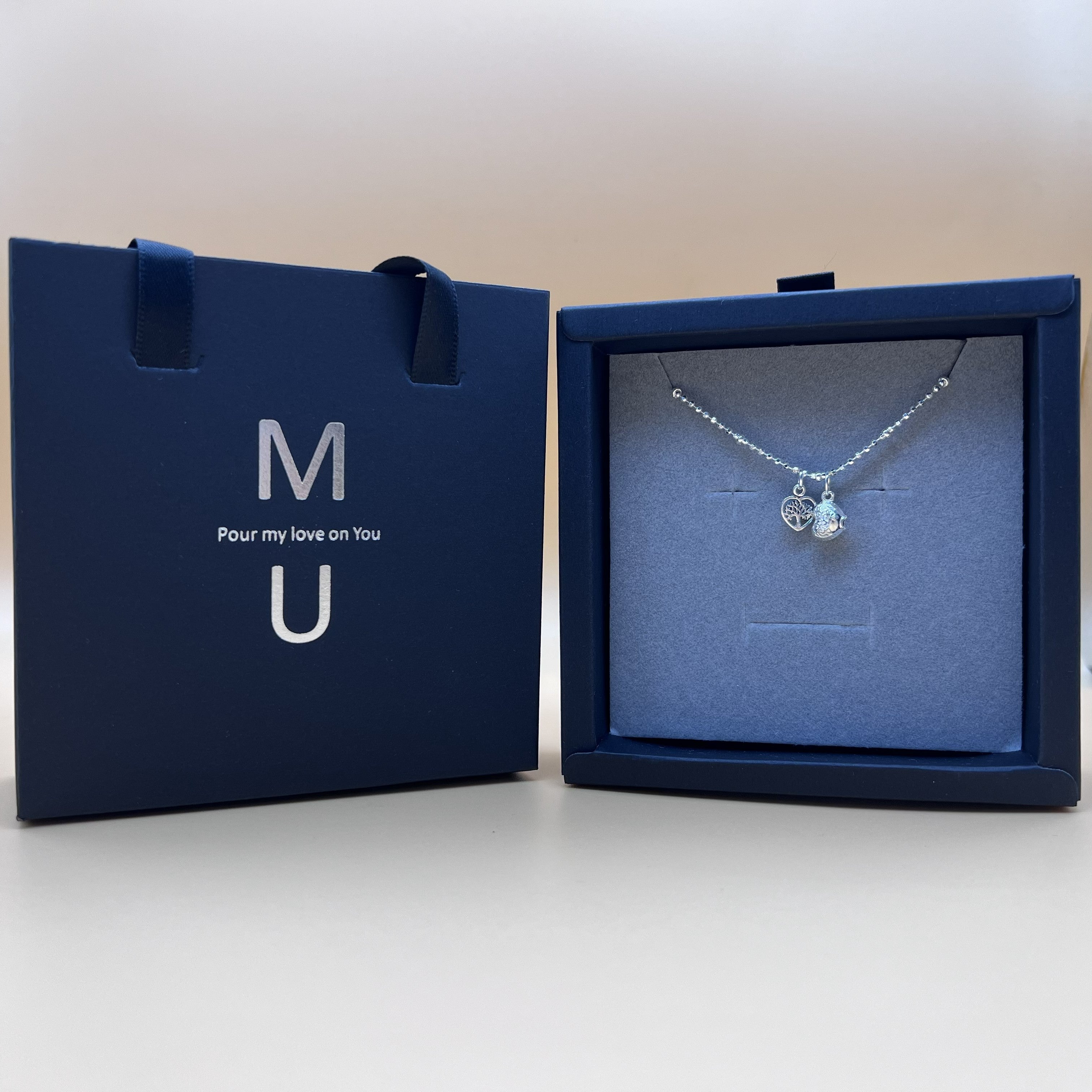 MU ACCESSORIES|純銀魚・生命樹手鍊 B0003