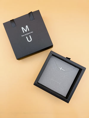 MU ACCESSORIES|純銀十字架造型手鍊 B0018