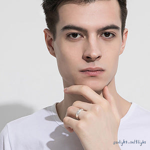 SoLight|信仰之光仰望十架簡約風男女對戒 SL335、SL336