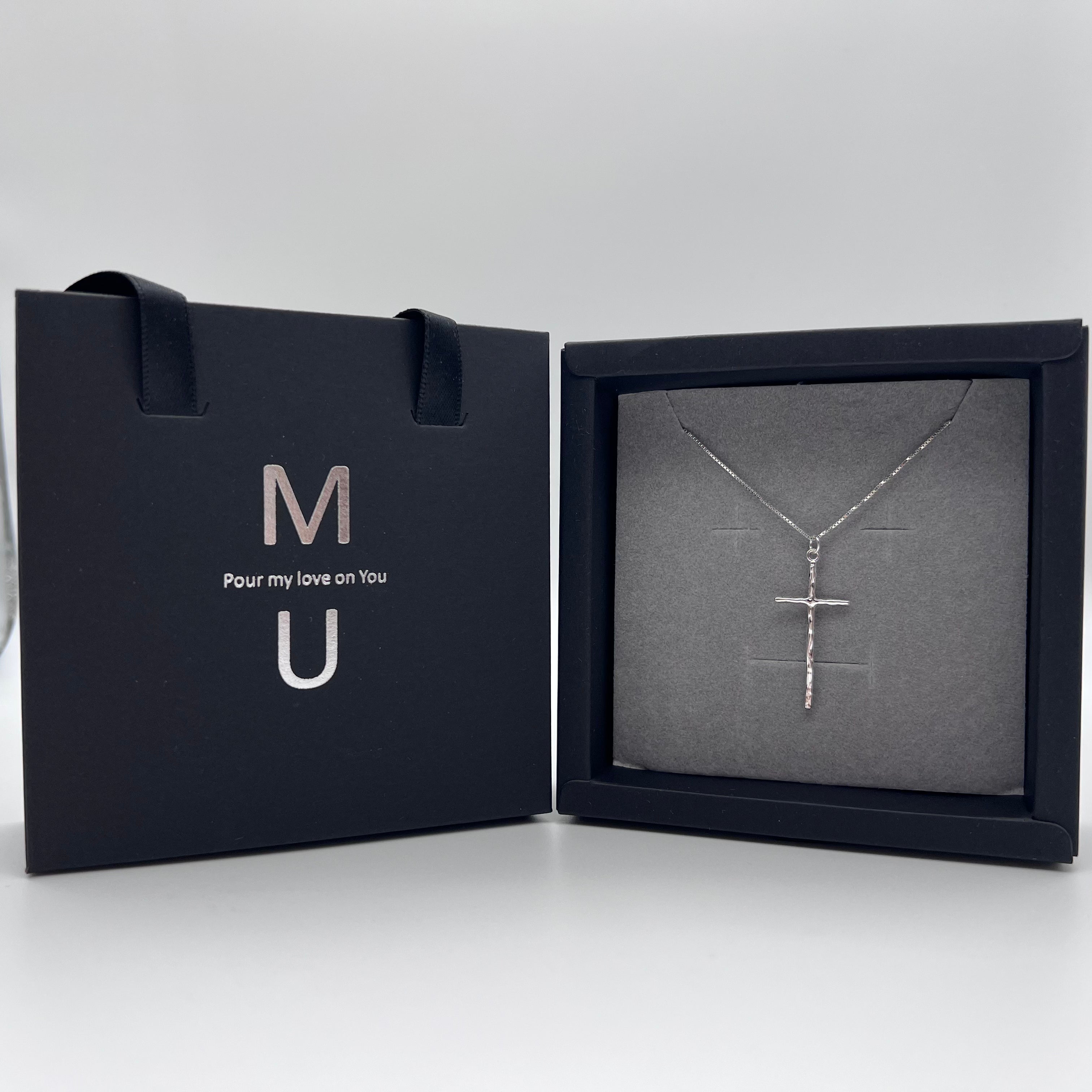 MU ACCESSORIES｜純銀十字架項鍊 N0024