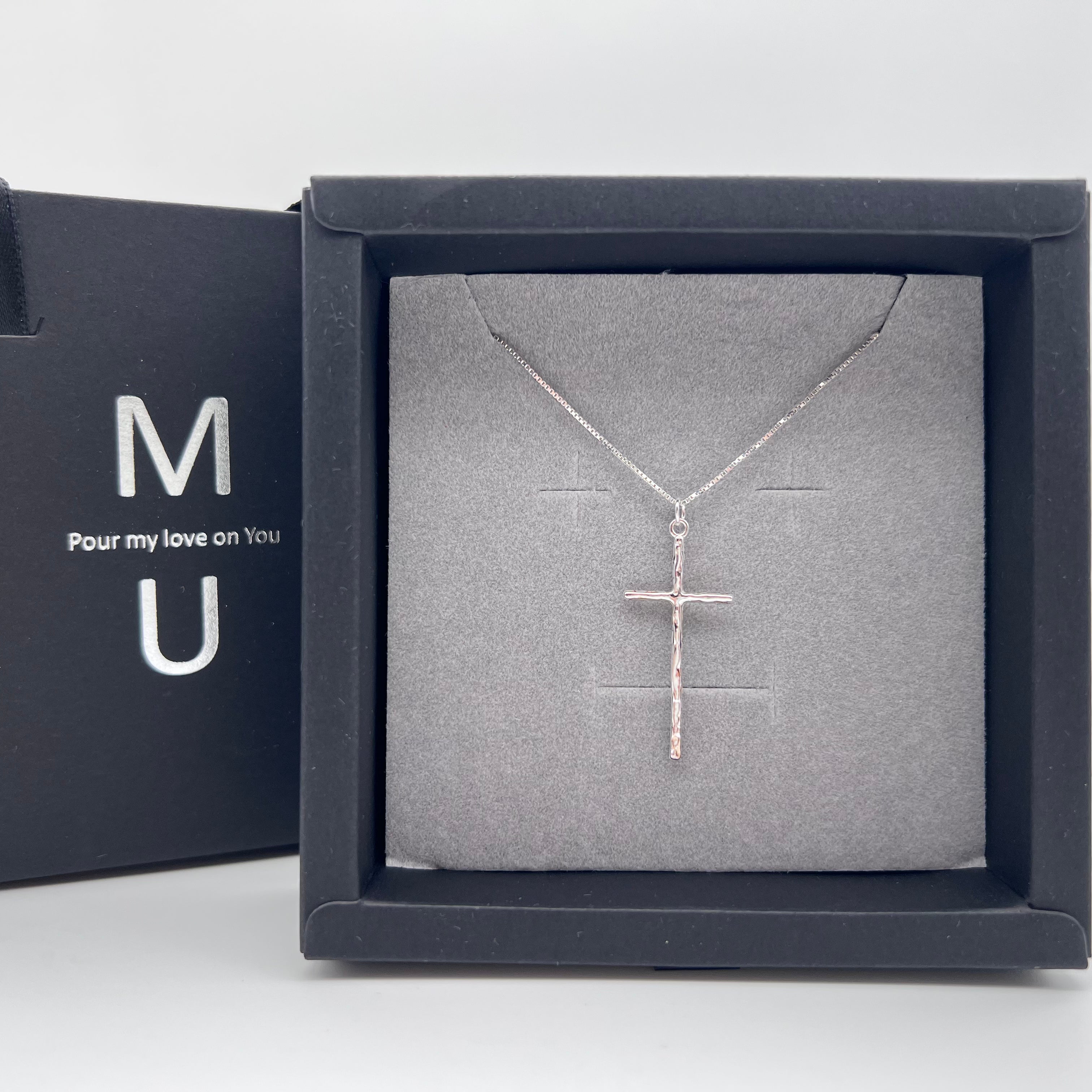 MU ACCESSORIES｜純銀十字架項鍊 N0024