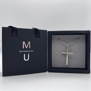 MU ACCESSORIES｜純銀十字架項鍊 N0020