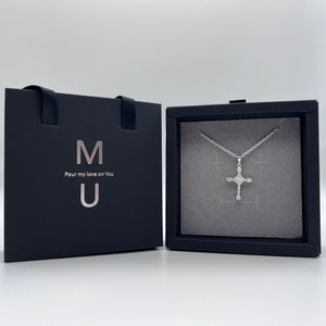 MU ACCESSORIES｜純銀造型十字架項鍊 N0014