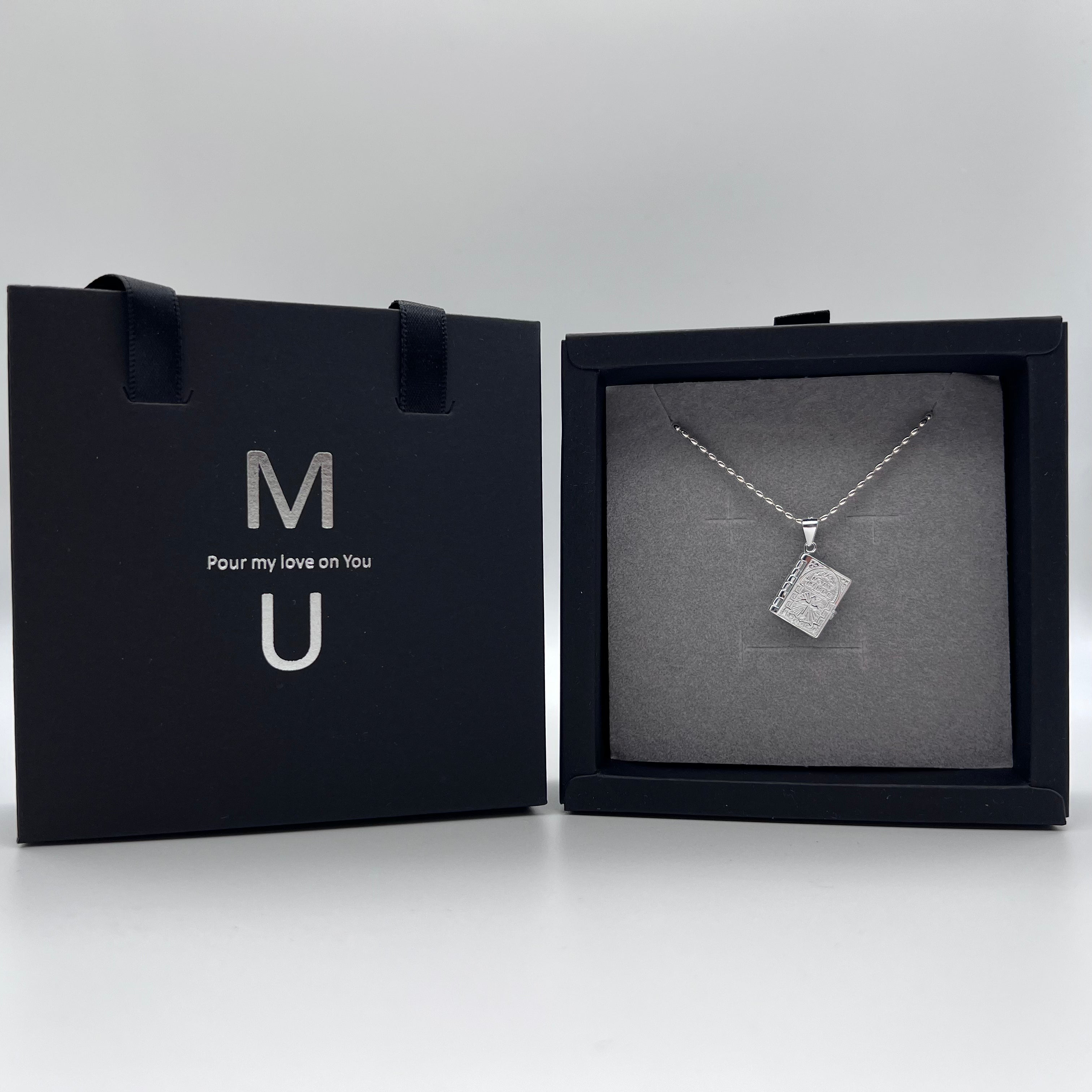 MU ACCESSORIES｜純銀福音聖經項鍊 N0006
