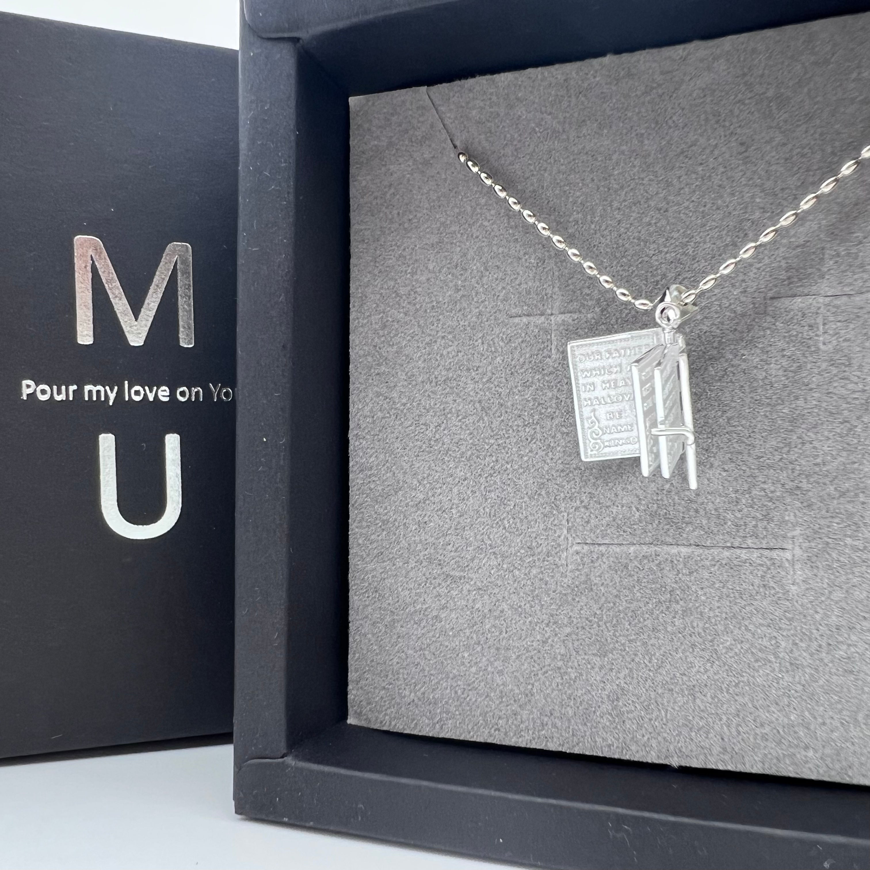 MU ACCESSORIES｜純銀福音聖經項鍊 N0006