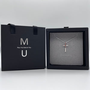 MU ACCESSORIES｜純銀耶穌十字架項鍊 N0002