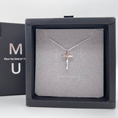 MU ACCESSORIES｜純銀耶穌十字架項鍊 N0002