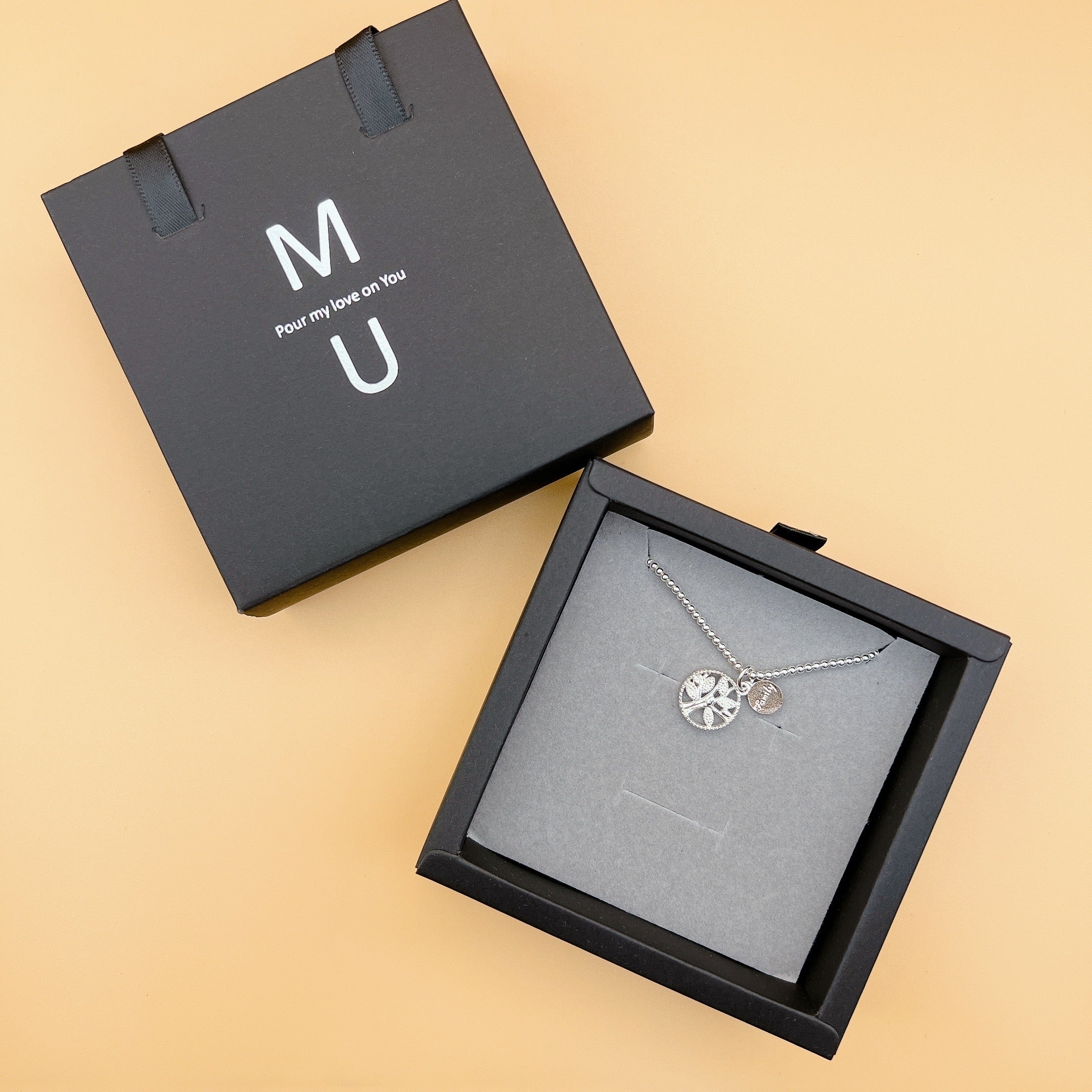 MU ACCESSORIES｜純銀生命樹造型手鍊 B0013
