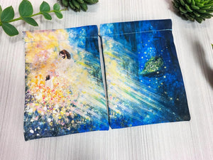拾遺畫話｜在你身邊系列 療癒隨行束口袋 2入組