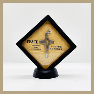 幸福創造｜Peace 靜心之鍊 十字架項鍊