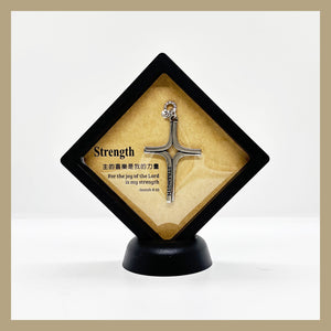 幸福創造｜Strength 磐石之鍊 十字架項鍊