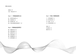 《聽上帝在說話》書籍目錄，分為了解祂說話的方式、辨識祂說話的聲音、別忘了祂想達成的三部分，包含14個章節。